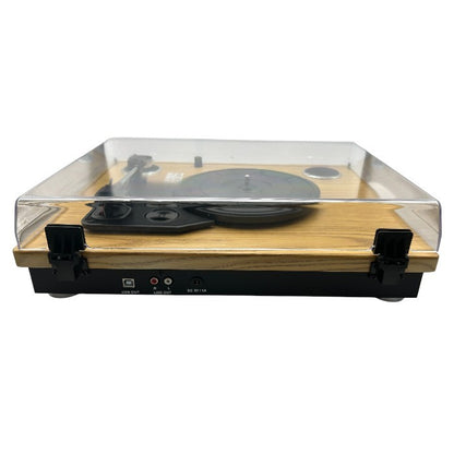 WINTECH レコードプレーヤー USB端子 スピーカー内蔵 KRP-206S ウィンテック オーディオ レコード 中古 W４