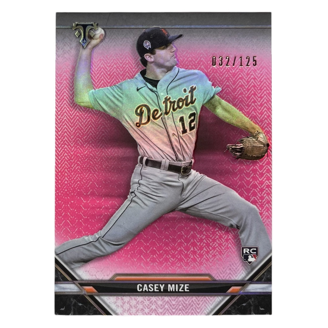 TOPPS MLBカード TRIPLE THREADS CASEY MIZE DETROIT TIGERS /125 #89 中古 IT2