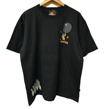 未使用品 vanson バンソン トムとジェリー Tシャツ XXL コラボ かわいい 半袖 夏 ブラック 中古 W４