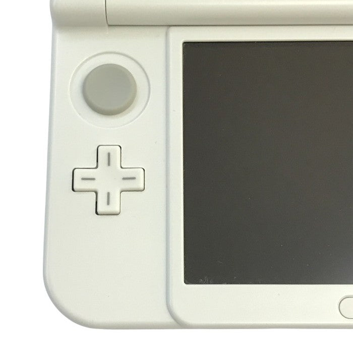 NINTENDO Newニンテンドー3DS LL 本体 パールホワイト 大画面 ゲームハード RED-S-JPN-C0 中古 T1