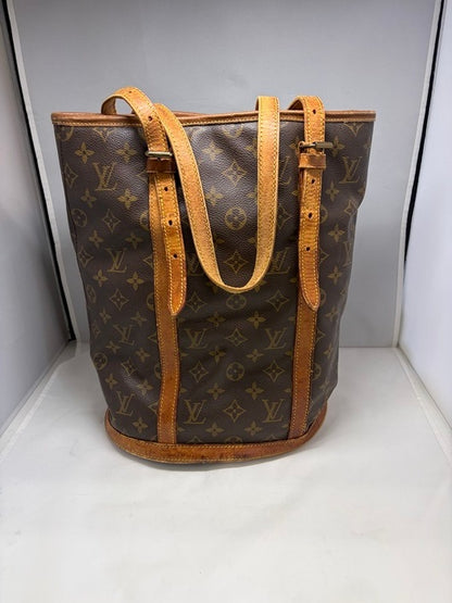 LOUIS VUITTON ルイヴィトン モノグラム バケットGM M42236 ブランド 鞄 おしゃれ トートバッグ バッグ 中古 W1
