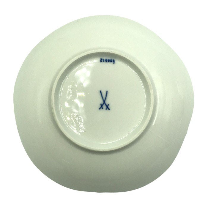 Meissen マイセン ホワイトマイセン コーヒーカップ＆ソーサー 1客 双剣マーク VIP シンプル ワンポイント C/S 825009/23582 中古 T1