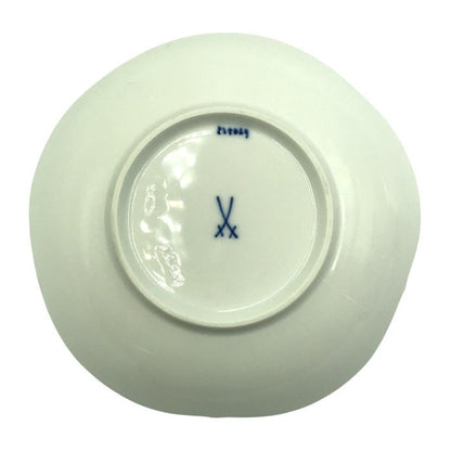 Meissen マイセン ホワイトマイセン コーヒーカップ＆ソーサー 1客 双剣マーク VIP シンプル ワンポイント C/S 825009/23582 中古 T1