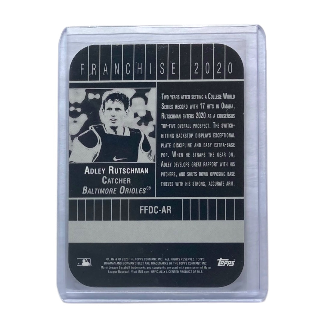 TOPPS MLBカード BOWMAN'S BEST ADLEY RUTSCHMAN BALTIMORE ORIOLES /50 #FFOC-AR 中古 IT2
