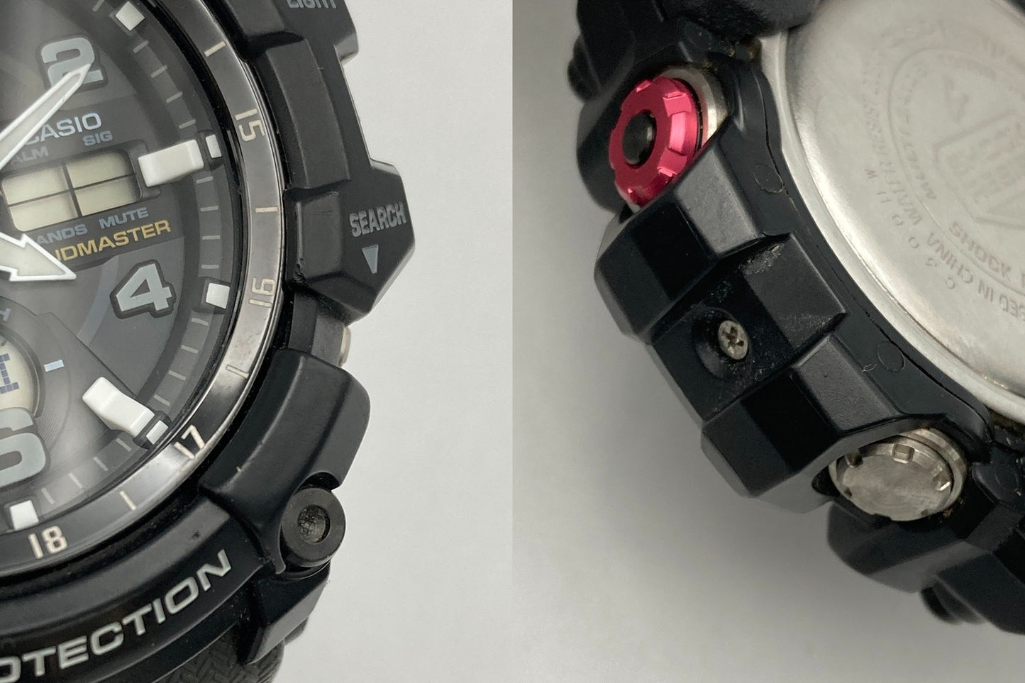 CASIO カシオ Gショック マスターオブG マッドマスター タフソーラー 腕時計 GWG-100-1A8JF メンズ 中古 D4