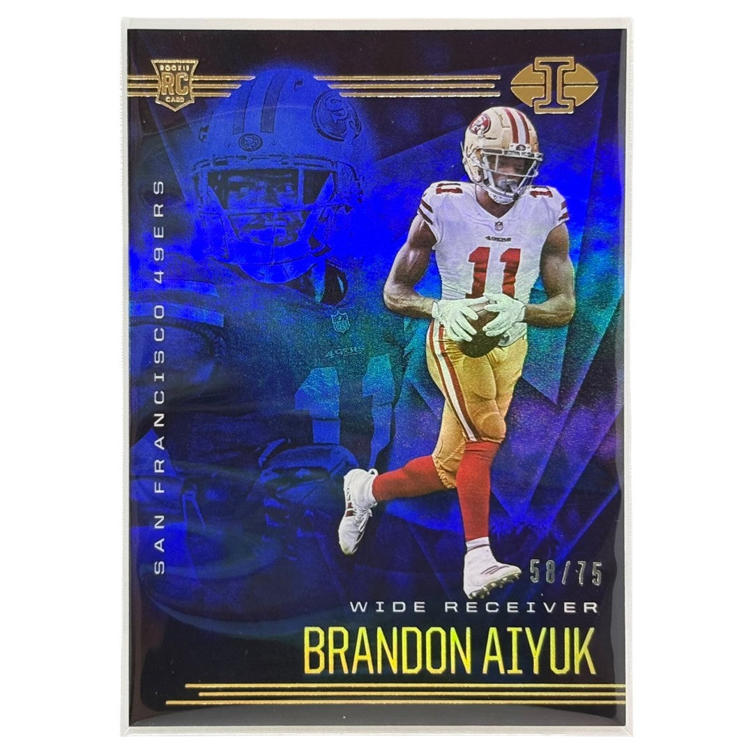 PANINI NFLカード ILLUSIONS BRANDON AIYUK SAN FRANCISCO 49ERS /75 #27 中古 IT1