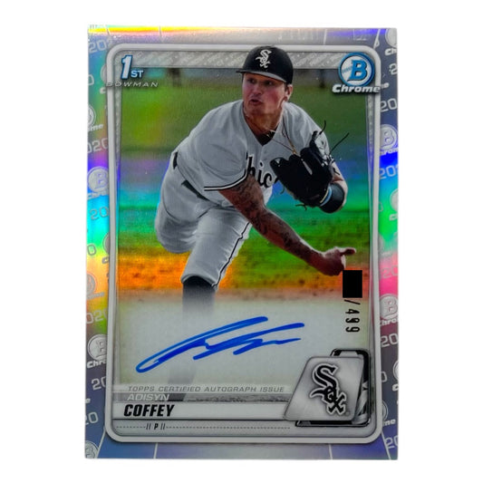 TOPPS MLBカード BOWMAN CHROME 1ST ADISYN COFFEY CHICAGO WHITE SOX /499 #CDA-AC 中古 IT2