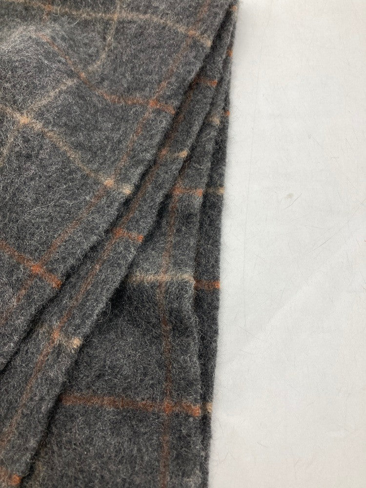 BURBERRY LONDON バーバリーロンドン カシミヤ100％ チェックマフラー 中古 D4