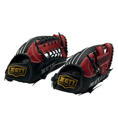 ZETT ゼット 軟式用 プロモデルシリーズ 親子グローブ 11.5インチ/10インチ セット 野球 キャッチボール スポーツ 中古 W４
