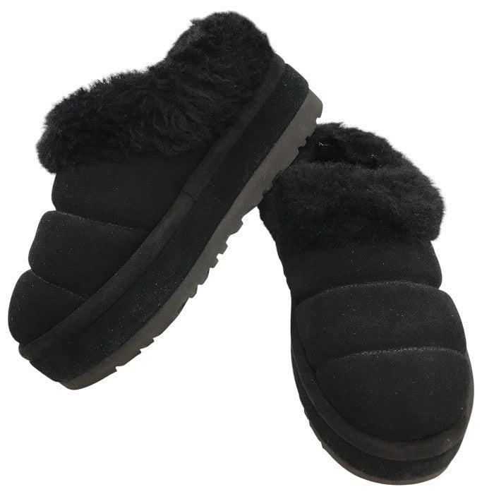 UGG アグ TAZZLITA (タズリータ) 厚底サンダル ブラック 25㎝ 中古 Y1