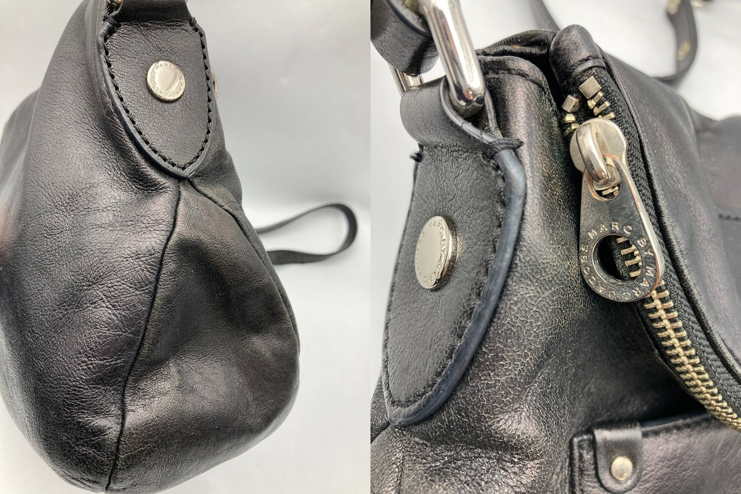 MARC BY MARC JACOBS マークバイ マークジェイコブス プレッピーレザー ナターシャ ショルダーバッグ 中古 D4