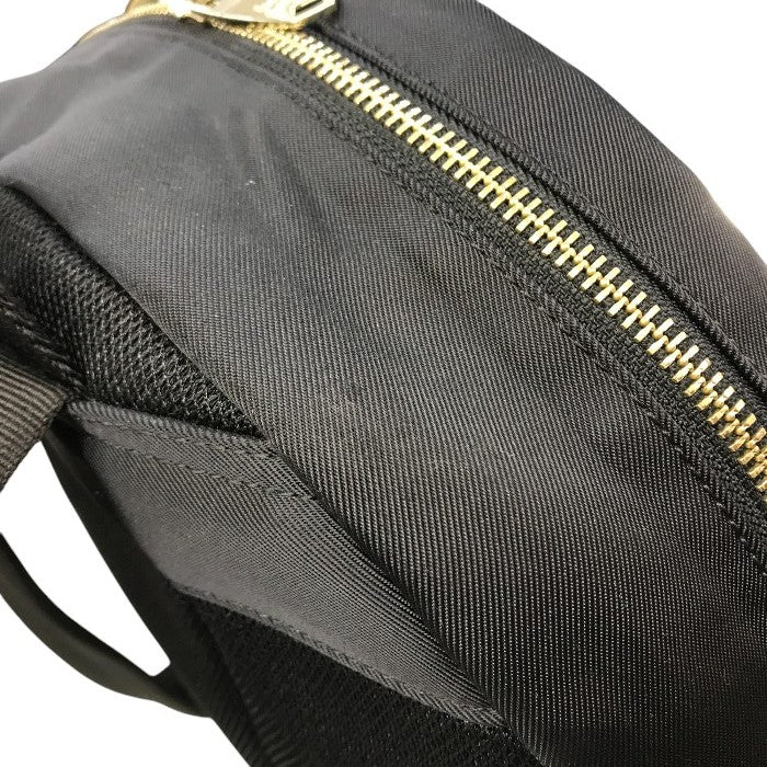 Paul Smith ポールスミス リュックサック ユニセックス ナイロン ストライプ バックパック 軽量 ブラック 中古 T1