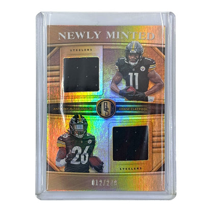 PANINI NFLカード GOLD STANDARD CHASE CLAYPOOL ANTHONY MCFARLAND JR. STEELERS 012/249 #MMD16 中古 IT1