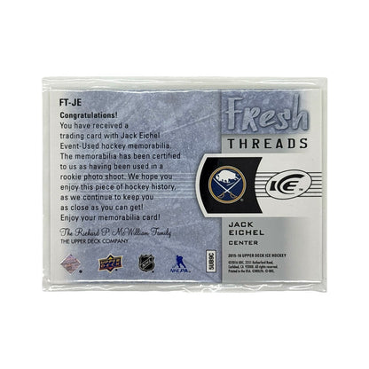 UPPER DECK NHLカード ICE JACK EICHEL SABRES #FT-JE 中古 IT1