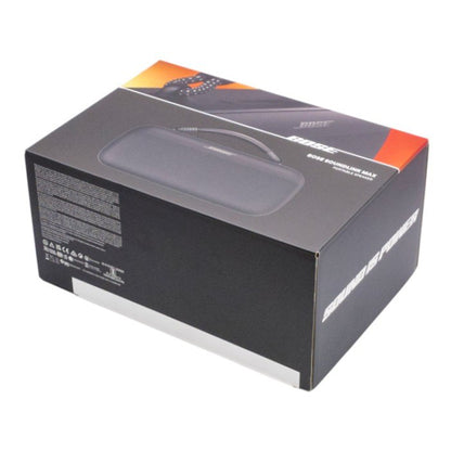 Bose SoundLink Max Portable Speaker 大型 防水Bluetoothスピーカー 最長20時間連続再生 USB-C 3.5 mm AUX入力対応 ブラック 中古 1