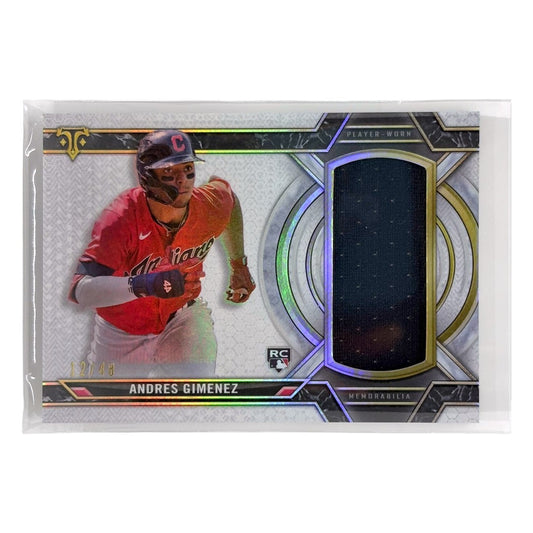 TOPPS MLBカード TRIPLE THREADS ANDRES GIMENEZ CLEVELAND INDIANS /48 #SJR-AG 中古 IT1