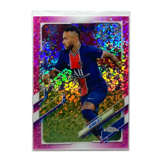 TOPPS サッカーカード CHROME NEYMAR JR PARIS SAINT-GERMAIN /175 #16 中古 IT2