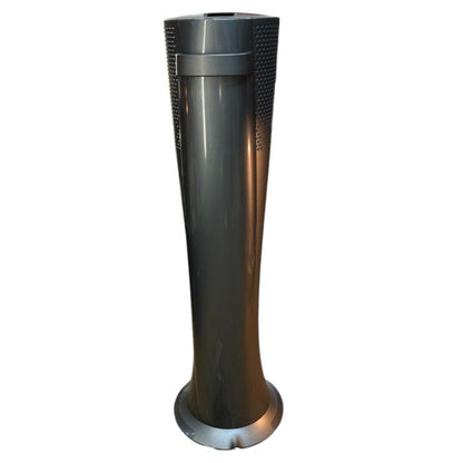 デロンギ DeLonghi 空気清浄機能付き スリムファン グレー HFX85W14C 家電製品 温風 冷風 花粉対策 中古 W４