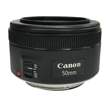 Canon EF 50mm F1.8 STM レンズ ブラック 単焦点 AF/MF 軽量 コンパクト 中古 T1
