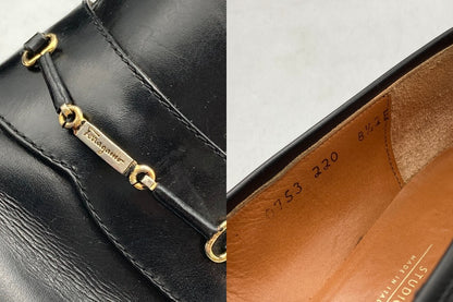 Salvatore Ferragamo サルヴァトーレフェラガモ ビットローファー サイズ8 1/2 メンズ 中古 D4