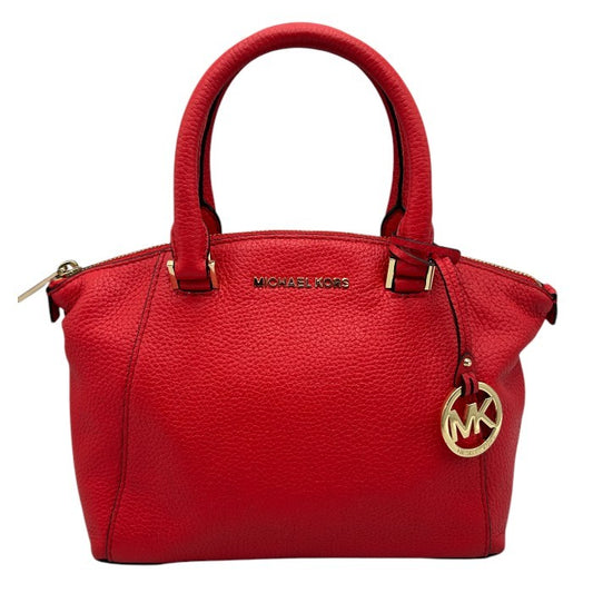 MICHAEL KORS マイケルコース 2WAY バッグ 鞄 レザー 小さめ レディース お出かけ ハンドバッグ ショルダーバッグ 中古 W４