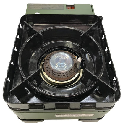 Iwatani イワタニ カセットコンロ カセットフー タフまるJr. オリーブ CB-ODX-JR 中古 Y1