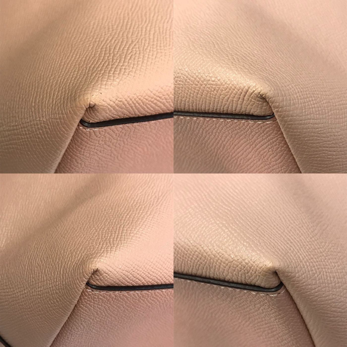 COACH コーチ トートバッグ レディース レザー 大きめサイズ ハンドバッグ ショルダー ピンク F58846 中古 T1