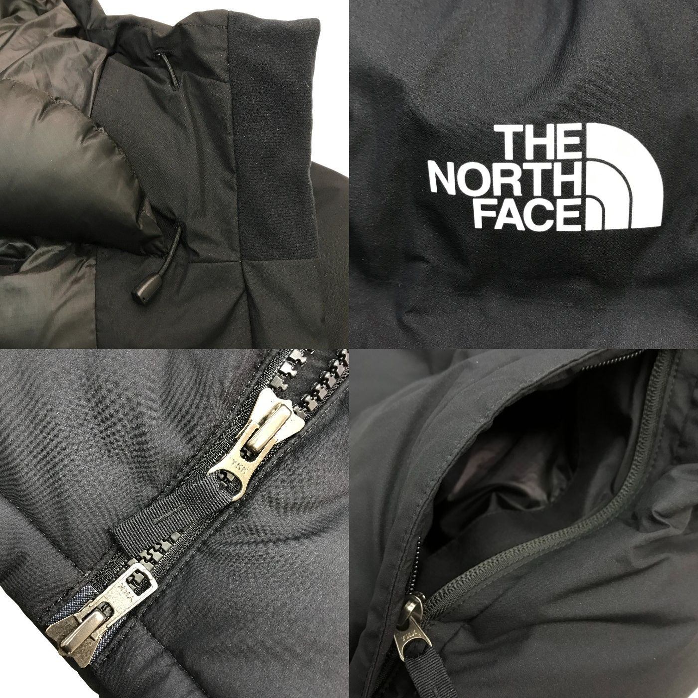 THE NORTH FACE ザノースフェイス Belayer Parka ダウンジャケット メンズ GORE-TEX INFINIUM ゴアテックス ビレイヤーパーカ フード ブラック Mサイズ ND92215 中古 T1