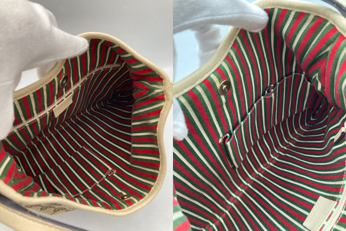 GUCCI グッチ GGキャンバス ワンショルダーバッグ 169947 中古 D4