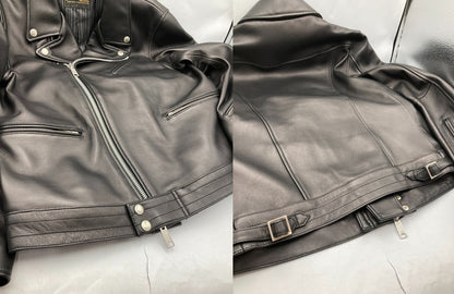RATTLE TRAP ラトルトラップ ラムレザー ダブルライダース M0523LJM211 サイズM 中古 D4