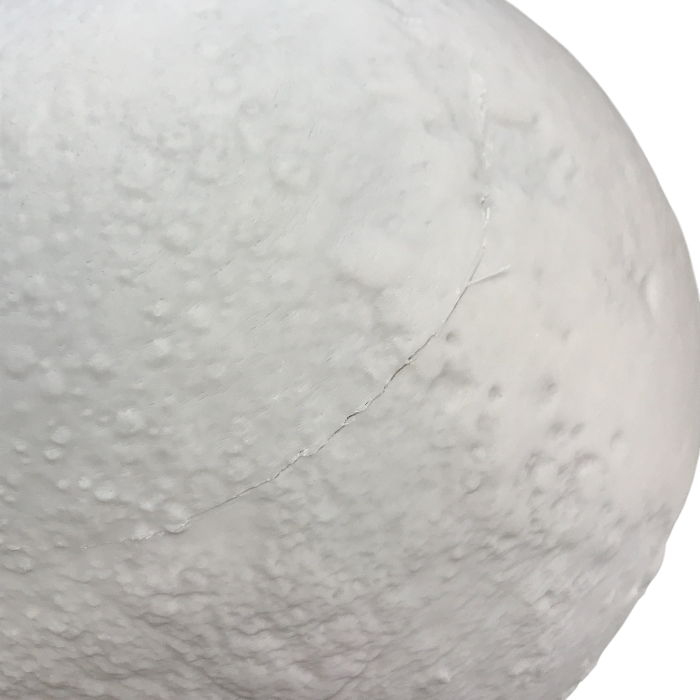 MOOCCI 浮遊 フローティング ムーンランプ ホワイト 磁気浮上 照明 ライト インテリア 間接照明 中古 T1