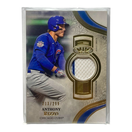 TOPPS MLBカード TIER ONE ANTHONY RIZZO CUBS 203/299 #T1R-AR 中古 IT2