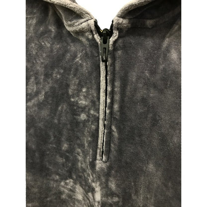 EMPORIO ARMAN エンポリオアルマーニ プルオーバー メンズ 秋冬 フード ベロア グレー XS 中古 M1