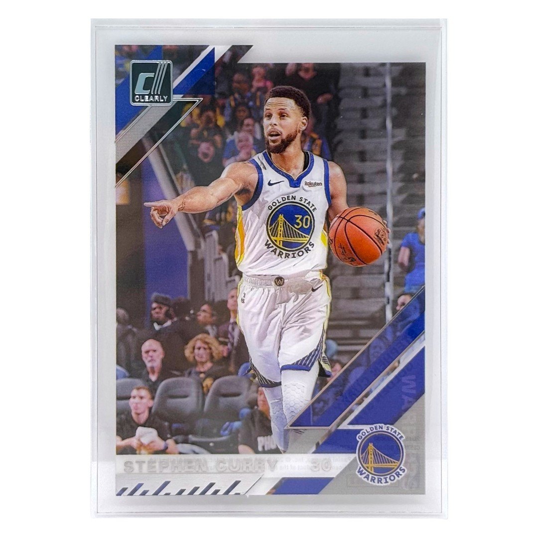 PANINI NBAカード CLEARLY DONRUSS STEPHEN CURRY GOLDEN STATE WARRIORS #13 中古 IT1