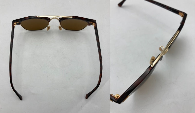 Ray-Ban (レイバン) クラブマスター ダブルブリッジ サングラス RB3816 990/33 中古 D4