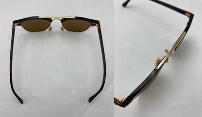 Ray-Ban (レイバン) クラブマスター ダブルブリッジ サングラス RB3816 990/33 中古 D4