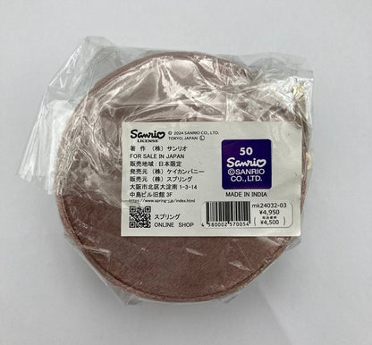 HelloKitty × MAYGLOBE ハローキティ ビーズ刺繍 ジュエリーボックス ラウンド 中古 D4