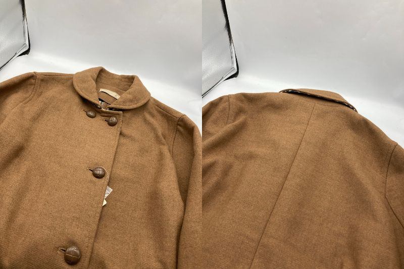 CROCODILE クロコダイル ウール混 コート レディース サイズLL 0304-25410 中古 D4