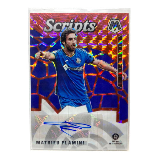 PANINI サッカーカード MOSAIC LALIGA PRIZM MATHIEU FLAMINI GETAFE #S-MF 中古 IT2
