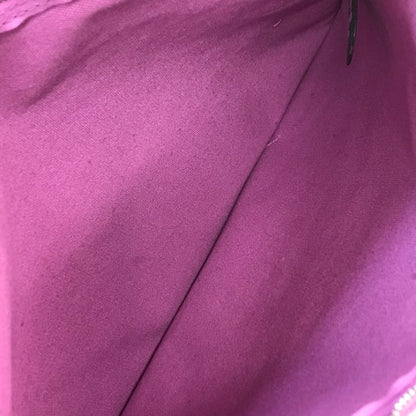 HERMES エルメス ボラボラポーチMM ユニセックス キャンバス 布 シンプル パープル 中古 T1