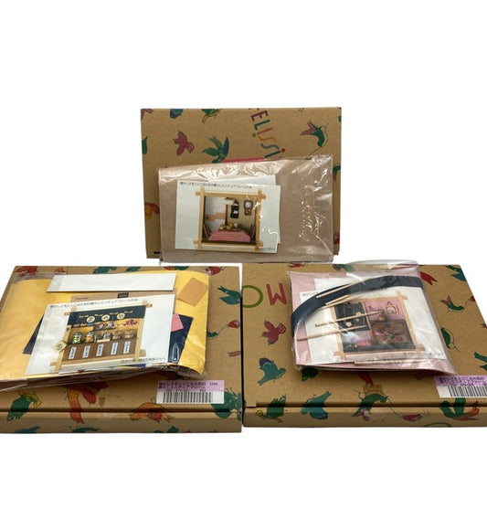 フェリシモ 和の暮らし ミニチュアフレーム ②③④ 3個セット 中古 D4