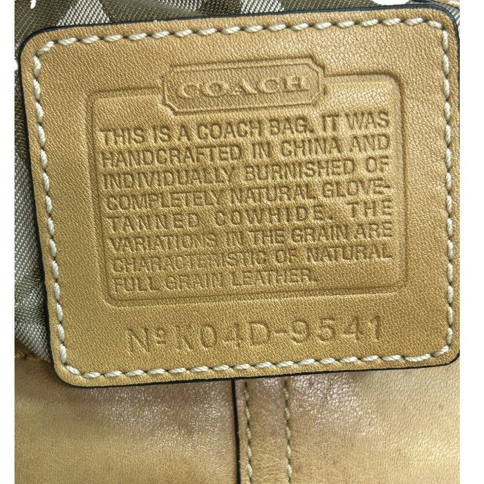 COACH コーチ ホーボー ショルダーバッグ 9541 鞄 レザー ミニ 本革 レディース 中古 W４