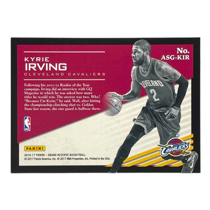 PANINI NBAカード GRAND RESERVE KYRIE IRVING CLEVELAND CAVALIERS #ASG-KIR 中古 IT2
