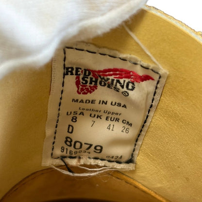RED WING レッドウイング クラシックモック オックスフォード 8079 26cm ワークブーツ 靴 シューズ メンズ 中古 W1