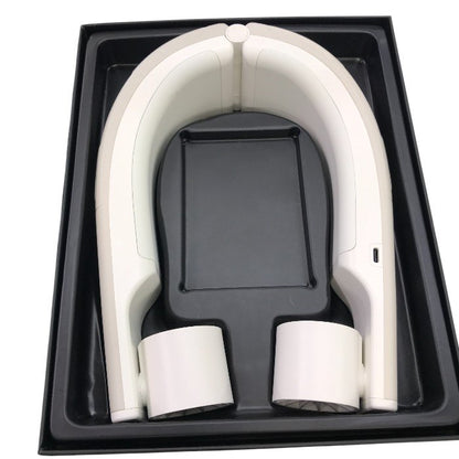 Kazekara・X-Zero ネッククーラー 冷却プレート ネックファン 全周ペルチェ6000mAh  首掛け扇風機 中古 Y1