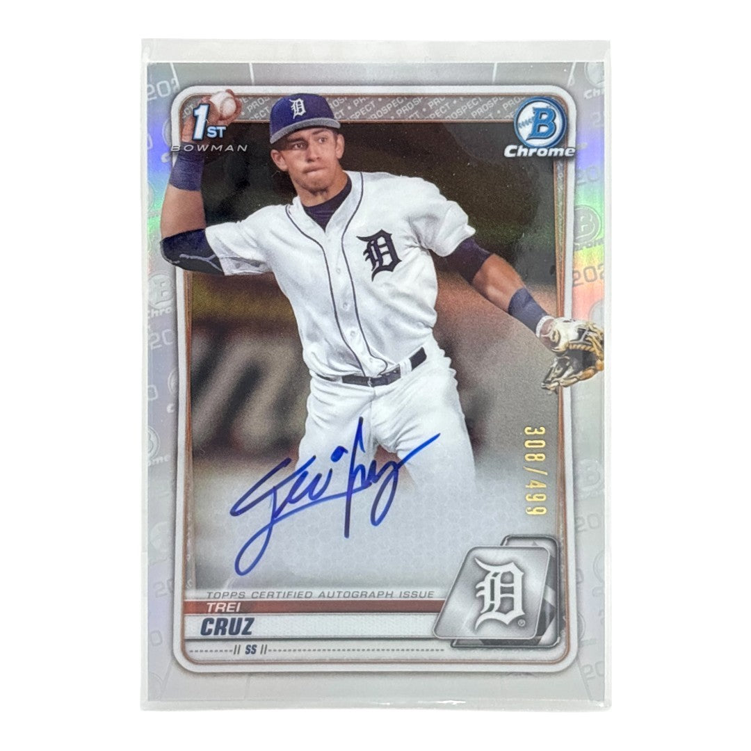 TOPPS MLBカード BOWMAN CHROME 1ST TREI CRUZ DETROIT TIGERS /499 #CDA-TC 中古 IT1