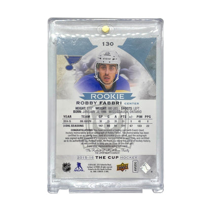 UPPER DECK NHLカード THE CUP ROBBY FABBRI ST. LOUIS BLUES 146/249 #130 中古 IT1