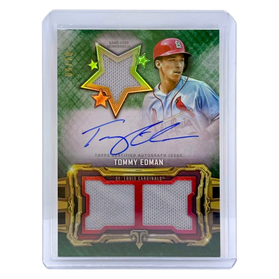 TOPPS MLBカード TRIPLE THREADS TOMMY EDMAN ST. LOUIS CARDINALS /50 #RFPAR-TE 中古 IT1