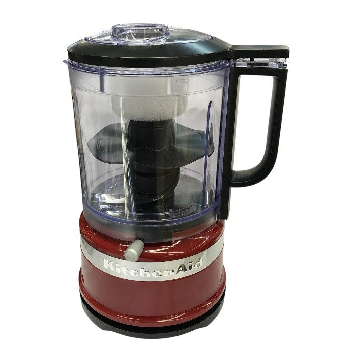 Kitchen Aid フードプロセッサー エンパイアレッド 5カップ みじん切り 撹拌 泡立て 9KFC0516ER 中古 T1