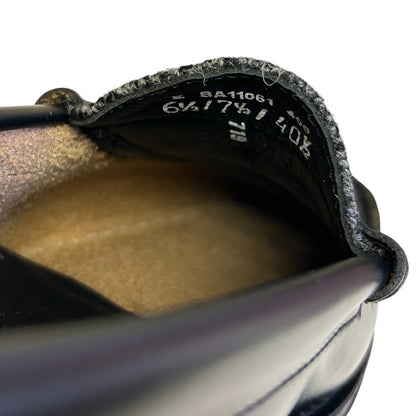 G.H.BASS ジーエイチバス WEEJUNS ローファー ツイード ブラック US7.5 (約25.5cm) 靴 シューズ メンズ レザー 中古 W1